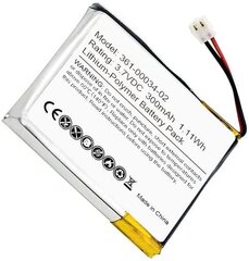 Сменный аккумулятор 3.7V 300mAh1.11Wh 361-00034-02, совместимый с умными часами Garmin Fenix 3/Fenix 3 HR цена и информация | Smart устройства и аксессуары | 220.lv