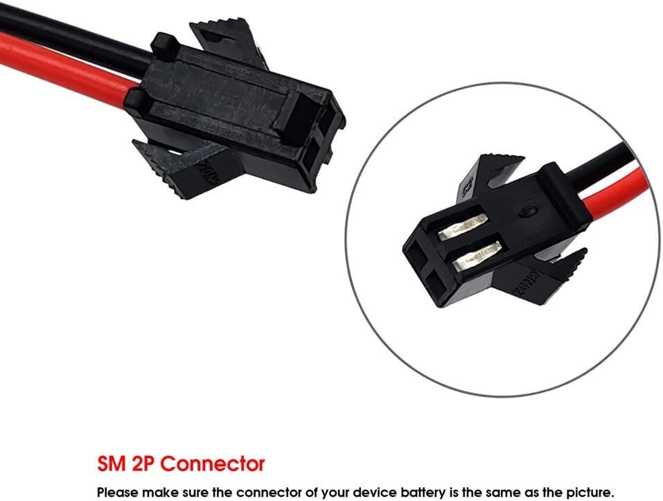 RC NiMH 7.2V 2400mAh AA uzlādējams akumulators ar USB uzlādes kabeli un SM 2P savienotāju, RC automašīnai RC tvertnei RC laivai cena un informācija | Smart ierīces un piederumi | 220.lv