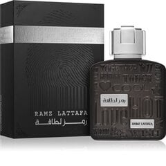 Parfimērijas ūdens Lattafa Ramz Silver sievietēm/vīriešiem 100 ml cena un informācija | Sieviešu smaržas | 220.lv