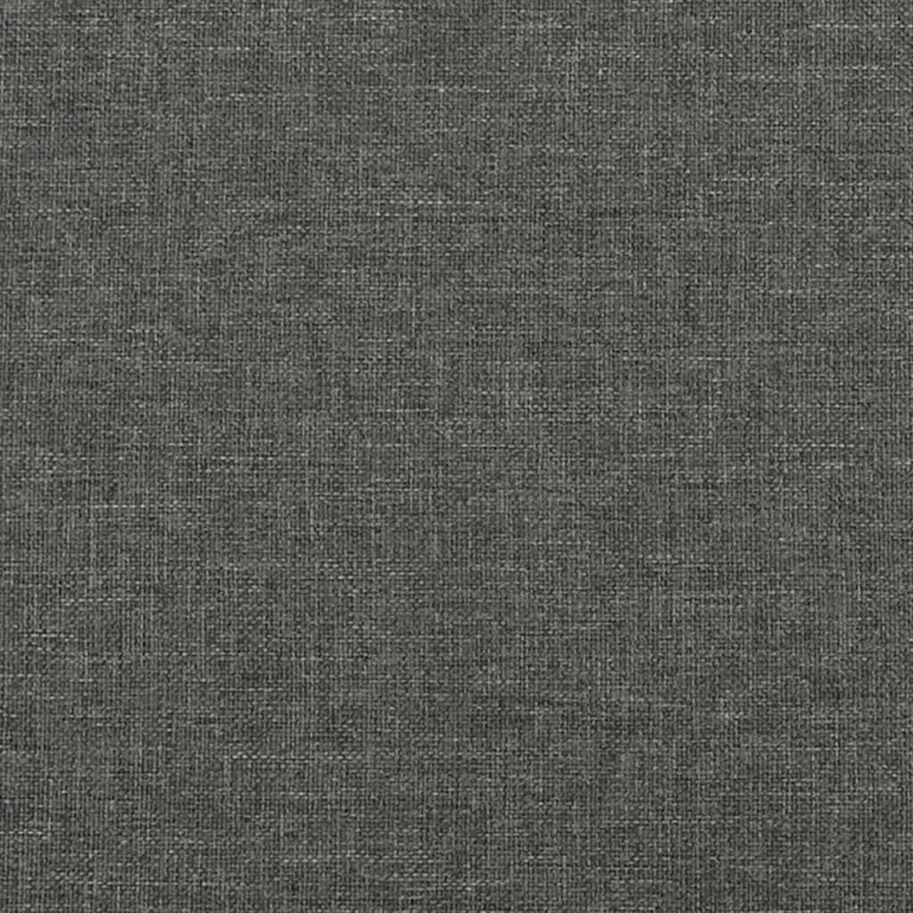 Gultas rāmis vidaXL (200x200 cm), tumši pelēka цена и информация | Gultas | 220.lv