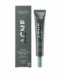 Сыворотка Madara Acne Intense Blemish & Pore Treatment, 20 мл цена и информация | Сыворотки для лица, масла | 220.lv