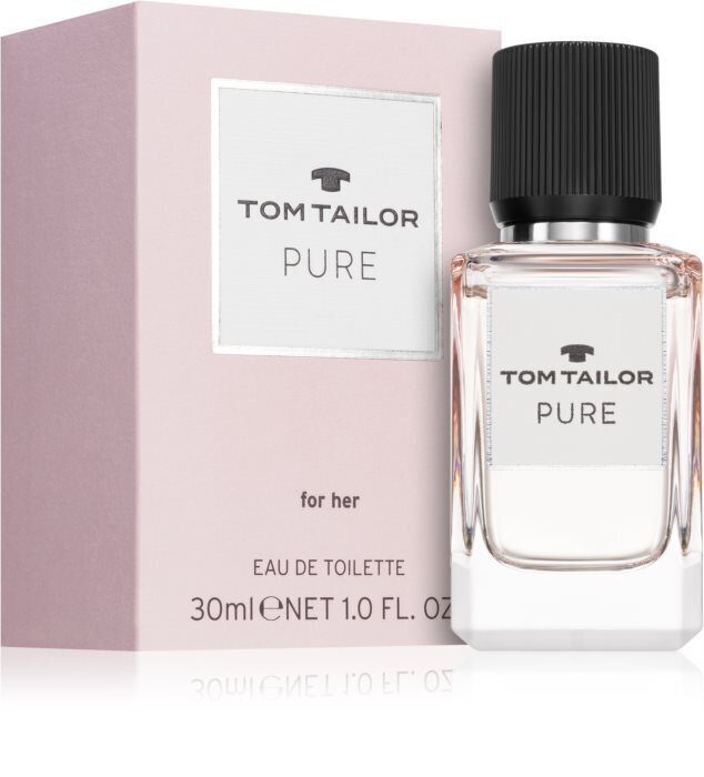 Tualetes ūdens Tom Tailor Pure For Her EDT sievietēm, 30 ml cena un informācija | Sieviešu smaržas | 220.lv
