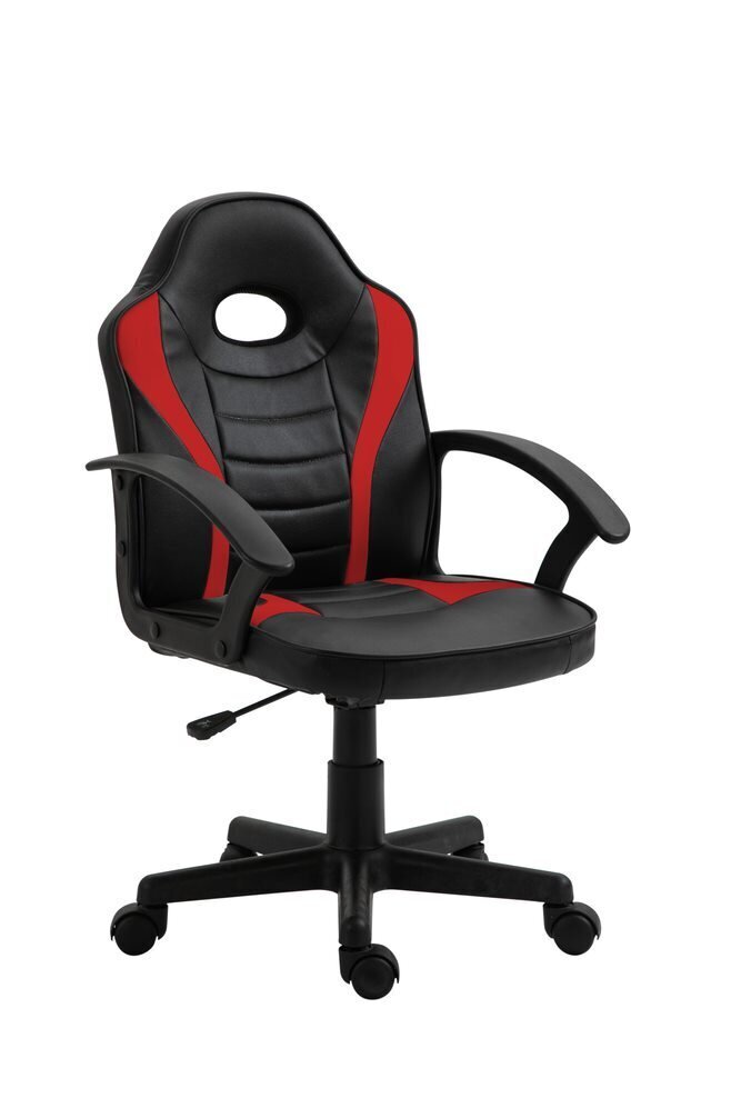 Spēļu krēsls Flix, melns/sarkans cena un informācija | Biroja krēsli | 220.lv