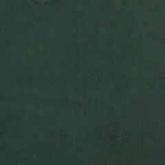 Atsperu gultas rāmis vidaXL (80x200 cm), tumši zaļš цена и информация | Кровати | 220.lv