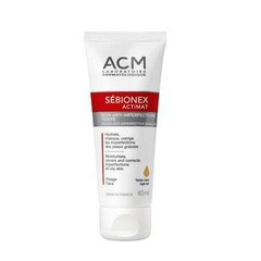 Tonizējoša kopšana problemātiskai ādai Sébionex Actimat (Tinted Anti-imperfection Skincare Light Tint) 40 ml cena un informācija | Sejas krēmi | 220.lv
