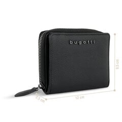 Женский кошелек Bugatti, черный цена и информация | Женские кошельки, держатели для карточек | 220.lv