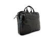 Dabīgās ādas soma\portfelis ar pleca siksnu No63 melna cena un informācija | Vīriešu somas | 220.lv