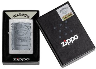 Zippo šķiltavas 48284 Jack Daniel's® cena un informācija | Šķiltavas un aksesuāri | 220.lv