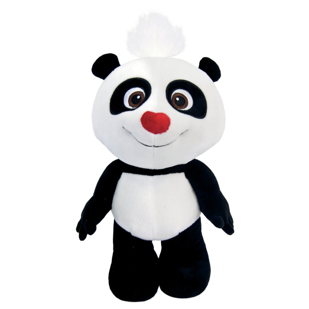 Mīksta rotaļlieta Bino Panda, 15 cm cena un informācija | Mīkstās (plīša) rotaļlietas | 220.lv