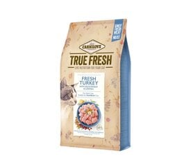 Carnilove True Fresh Cat Turkey pilnvērtīga barība kaķiem 1,8kg cena un informācija | Sausā barība kaķiem | 220.lv