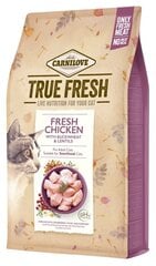 Carnilove True Fresh Cat Chicken полнорационный корм для кошек 4,8кг цена и информация | Сухой корм для кошек | 220.lv