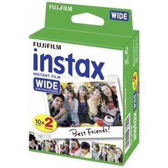 Fujifilm Instax WIDE фотобумага (10x2 шт.) цена и информация | Прочие аксессуары для фотокамер | 220.lv