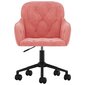 Biroja krēsls vidaXL, rozā цена и информация | Biroja krēsli | 220.lv