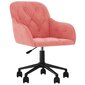 Biroja krēsls vidaXL, rozā cena un informācija | Biroja krēsli | 220.lv