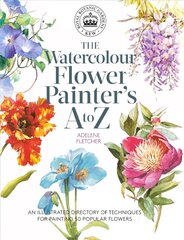 Kew: The Watercolour Flower Painter's A to Z: An Illustrated Directory of Techniques for Painting 50 Popular Flowers цена и информация | Книги о питании и здоровом образе жизни | 220.lv