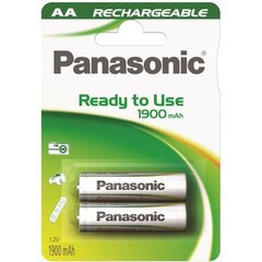 Батарейки Panasonic Ready To Use HR6 (AA) 1900 mAh цена и информация | Батарейки | 220.lv