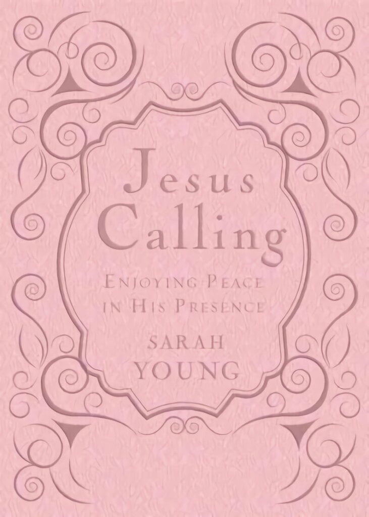 Jesus Calling, Pink Leathersoft, with Scripture References: Enjoying Peace in His Presence (a 365-Day Devotional) De Luxe edition cena un informācija | Garīgā literatūra | 220.lv