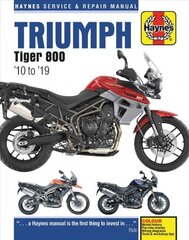 Triumph Tiger 800 (10 -19): 2010 to 2019 cena un informācija | Ceļojumu apraksti, ceļveži | 220.lv