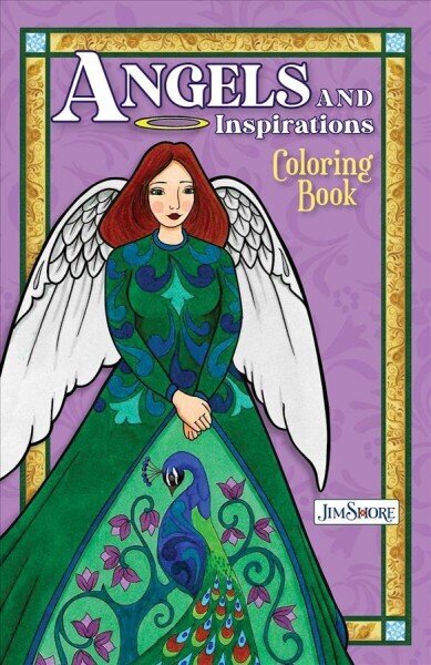 Jim Shore Angels and Inspirations Coloring Book cena un informācija | Grāmatas par veselīgu dzīvesveidu un uzturu | 220.lv