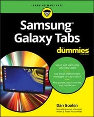 Samsung Galaxy Tab For Dummies cena un informācija | Ekonomikas grāmatas | 220.lv