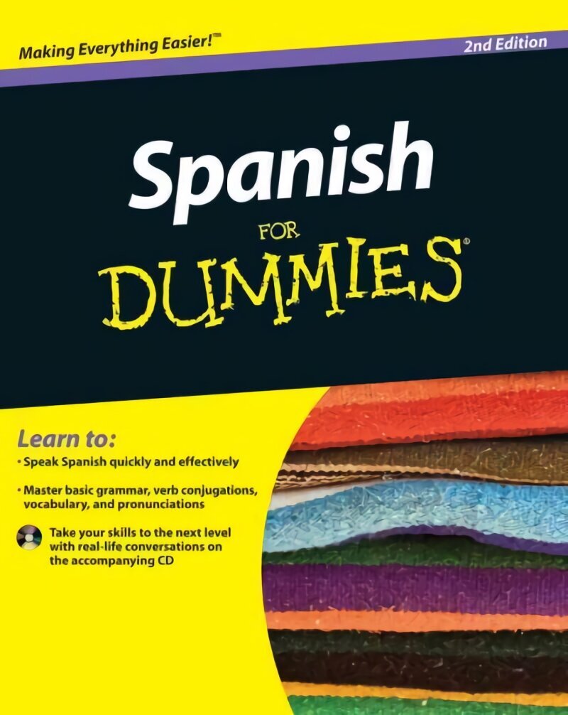 Spanish For Dummies, 2e plus CD 2nd Edition цена и информация | Svešvalodu mācību materiāli | 220.lv