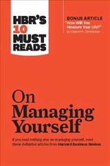 HBR's 10 Must Reads on Managing Yourself (with bonus article How Will You Measure Your Life? by Clayton M. Christensen) cena un informācija | Ekonomikas grāmatas | 220.lv