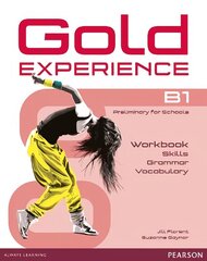 Gold Experience B1 Language and Skills Workbook Student edition cena un informācija | Svešvalodu mācību materiāli | 220.lv