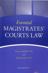 Essential Magistrates' Courts Law цена и информация | Книги по экономике | 220.lv