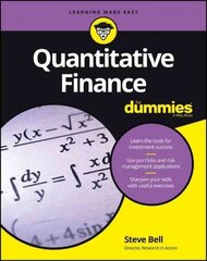 Quantitative Finance For Dummies cena un informācija | Ekonomikas grāmatas | 220.lv