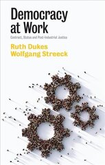 Democracy at Work - Contract, Status and Post-Industrial Justice: Contract, Status and Post-Industrial Justice cena un informācija | Ekonomikas grāmatas | 220.lv