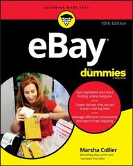 eBay For Dummies, 10th Edition: (Updated for 2020) 10th Edition цена и информация | Книги по экономике | 220.lv
