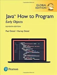 Java How to Program, Early Objects, Global Edition 11th edition cena un informācija | Ekonomikas grāmatas | 220.lv