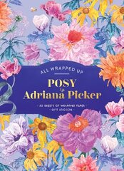 Posy by Adriana Picker: A Wrapping Paper Book cena un informācija | Mākslas grāmatas | 220.lv