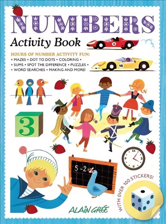 Numbers Activity Book цена и информация | Grāmatas mazuļiem | 220.lv