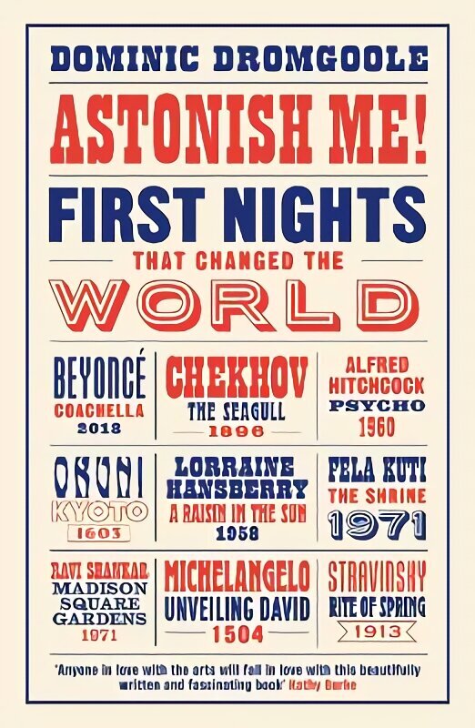 Astonish Me!: First Nights That Changed the World Main цена и информация | Vēstures grāmatas | 220.lv