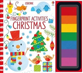 Fingerprint Activities Christmas UK цена и информация | Книги для малышей | 220.lv