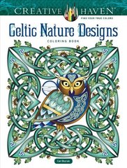 Creative Haven Celtic Nature Designs Coloring Book цена и информация | Книги для самых маленьких | 220.lv