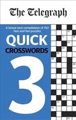 Telegraph Quick Crosswords 3 цена и информация | Развивающие книги | 220.lv