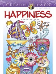 Creative Haven Happiness Coloring Book цена и информация | Книги для малышей | 220.lv