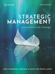 Strategic Management Awareness and Change 9th edition цена и информация | Книги по экономике | 220.lv