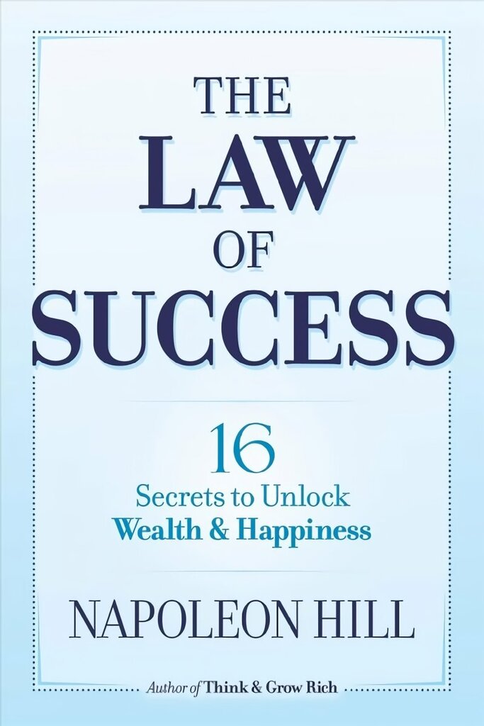 Law of Success: 16 Secrets to Unlock Wealth and Happiness цена и информация | Ekonomikas grāmatas | 220.lv