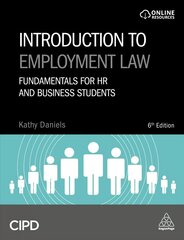 Introduction to Employment Law: Fundamentals for HR and Business Students 6th Revised edition цена и информация | Книги по экономике | 220.lv