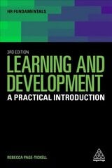 Learning and Development: A Practical Introduction 3rd Revised edition cena un informācija | Ekonomikas grāmatas | 220.lv