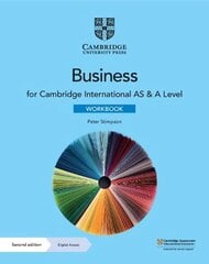 Cambridge International AS & A Level Business Workbook with Digital Access (2 Years) 4th Revised edition cena un informācija | Ekonomikas grāmatas | 220.lv