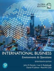 International Business, Global Edition 17th edition cena un informācija | Ekonomikas grāmatas | 220.lv