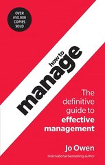 How to Manage 6th edition cena un informācija | Ekonomikas grāmatas | 220.lv