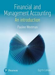 Financial and Management Accounting: An Introduction 8th edition cena un informācija | Ekonomikas grāmatas | 220.lv