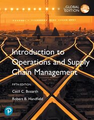 Introduction to Operations and Supply Chain Management, Global Edition 5th edition цена и информация | Книги по экономике | 220.lv