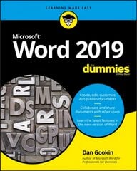 Word 2019 For Dummies цена и информация | Книги по экономике | 220.lv