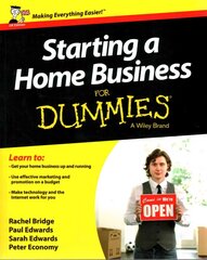 Starting a Home Business For Dummies cena un informācija | Ekonomikas grāmatas | 220.lv